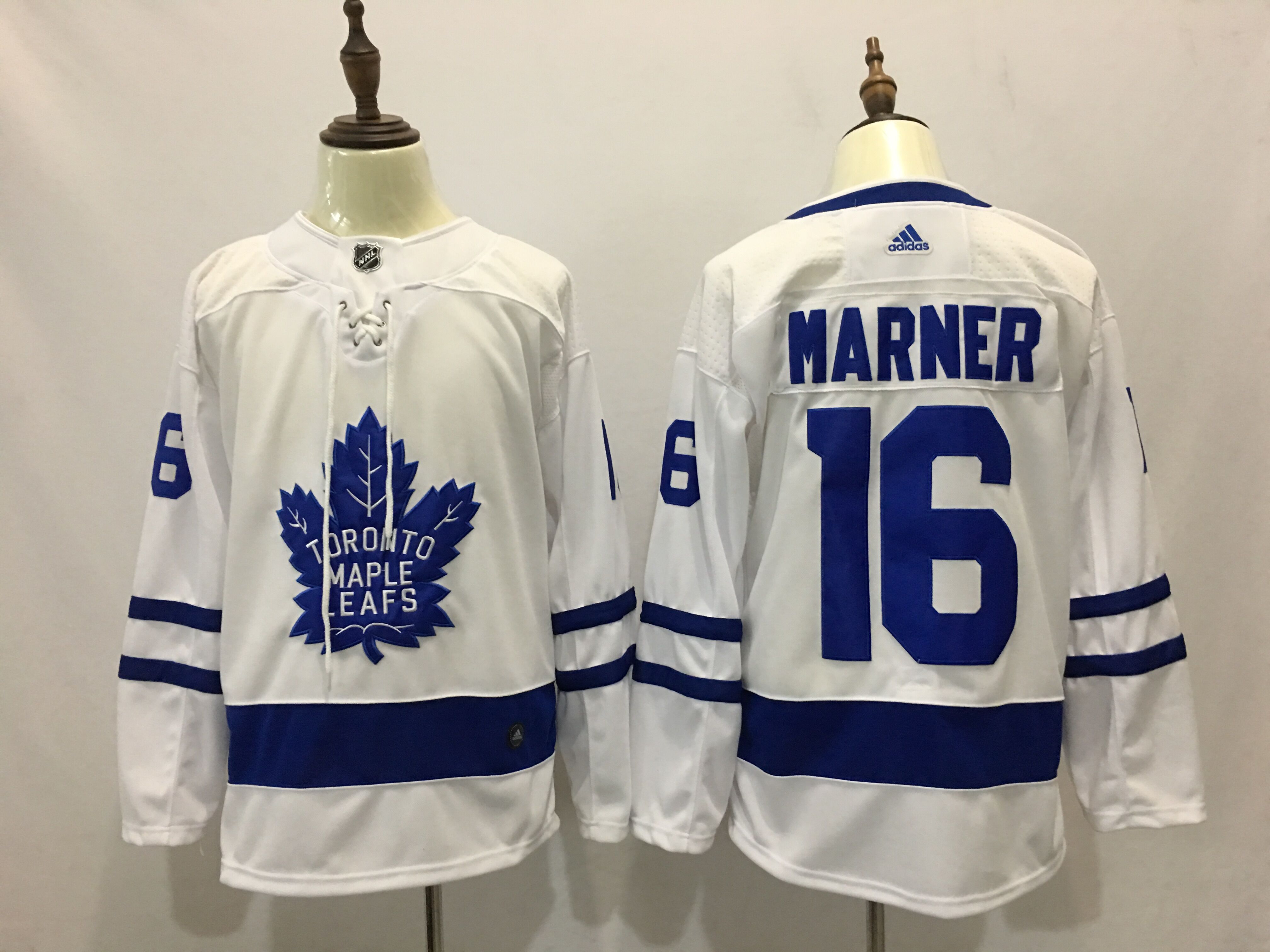 Men Toronto Maple Leafs 16 Mitch Marner White Adidas Hockey Stitched NHL Jerseys